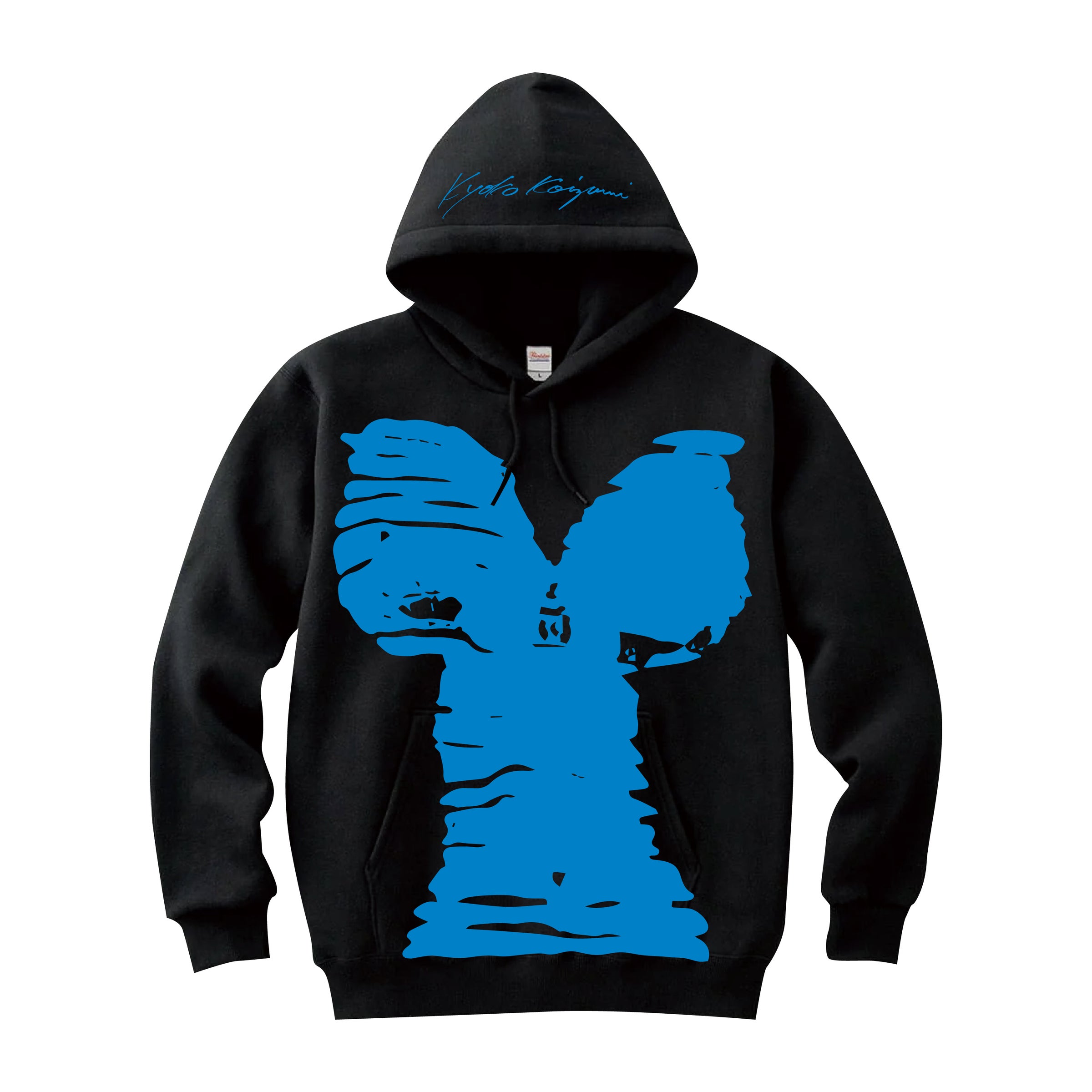 キョンタクシリーズ JINTAKU HOODIE (BLACK×BLUE) | BJ