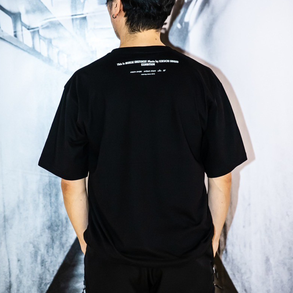 THIS IS 向井秀徳 ! PHOTO BY 菊池茂夫」フォトTシャツ(裏表紙ver.) | BJ